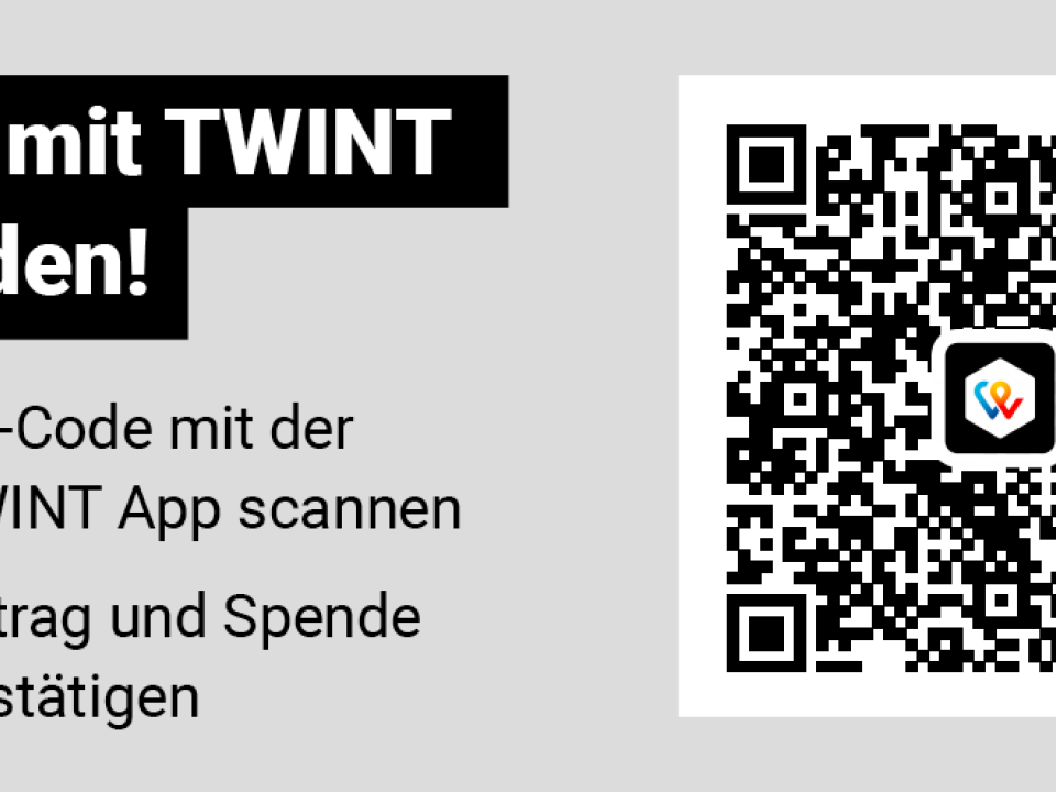 Spenden mit Twint