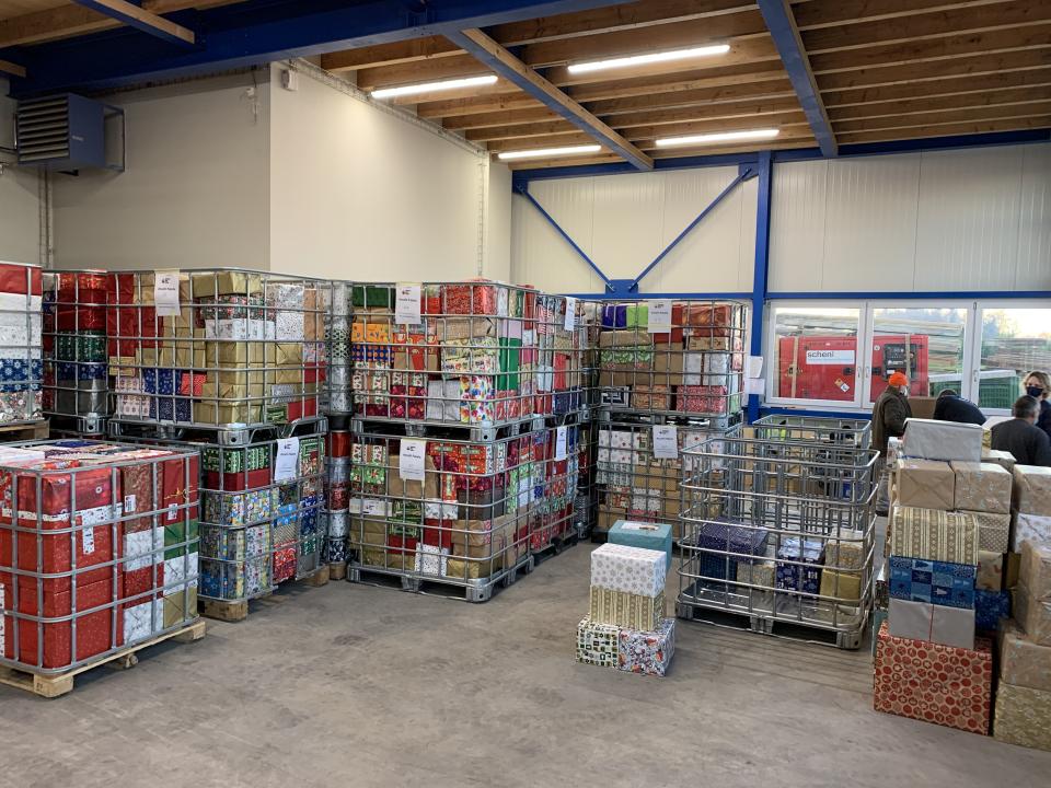 Aktion Weihnachtspäckli - Sammelstelle