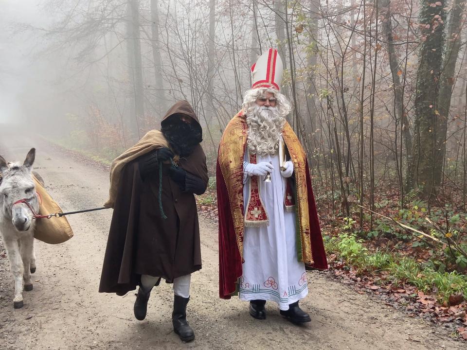 Samichlaus im Anmarsch