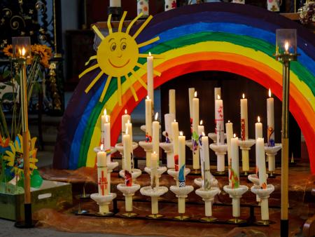 Kerzenweihe und Blasiussegen