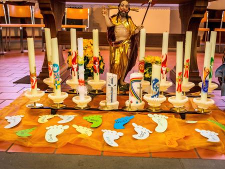 Mit Jesus in einem Boot