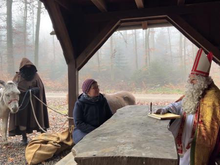 Adventsfeier für Familien im Wald