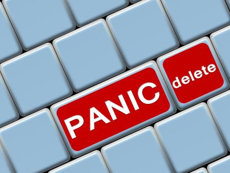 Löschen und neu starten!