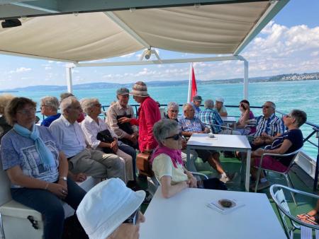 Die Seniorinnen und Senioren waren auf Reisen